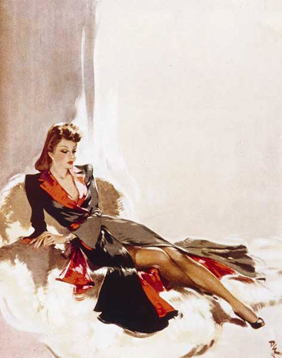 David Wright oil painting